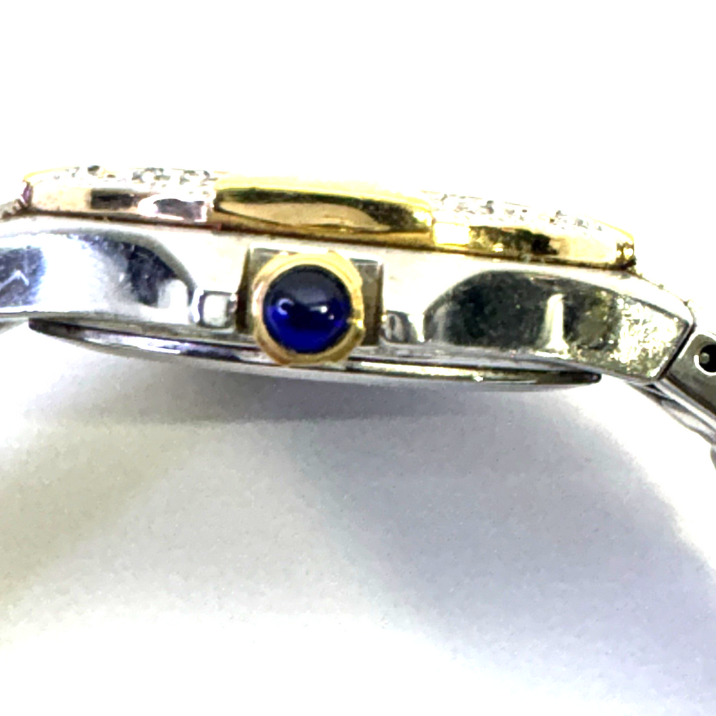 Seiko Coutura Diamond Bezel Women’s Watch 7N82-0BF0 MOP Dial AS-IS