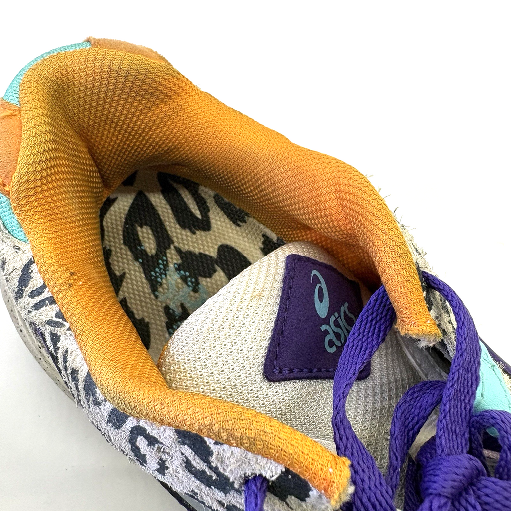 ASICS GEL-BND Men’s Size 7.5 Multicolor Zebra Running Shoes 1021A248 Fair Used