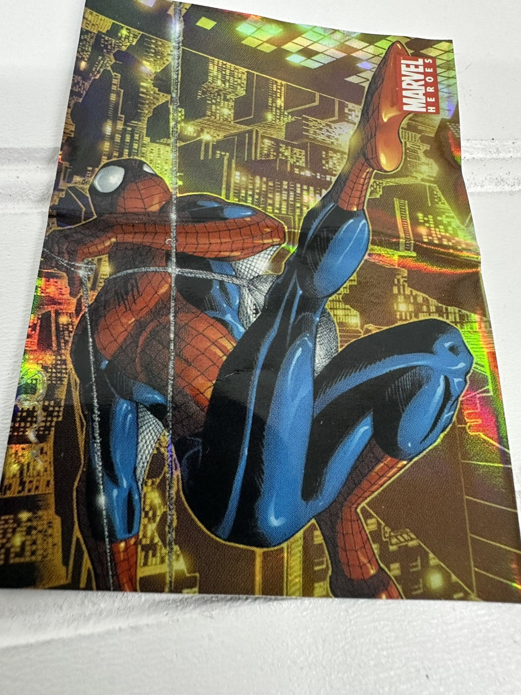 Lot of 17 Marvel Ultimate Heroes 2008 Sticker Cards Spider Man Hulk Human Torch 