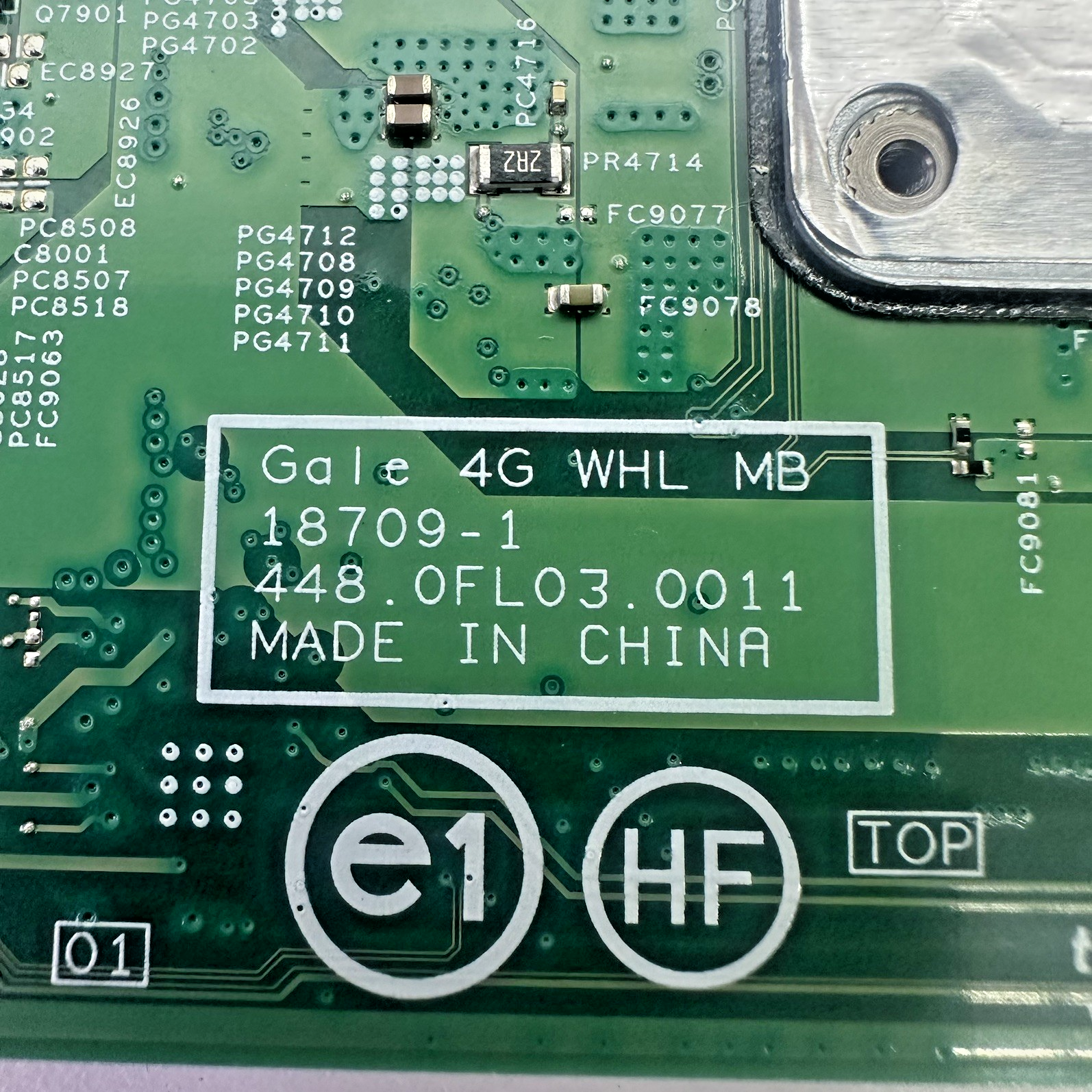 HP Envy x360 TOUCH 15t-cn100 Motherboard i5-8250U Nvidia MX150 – NO POWER PARTS