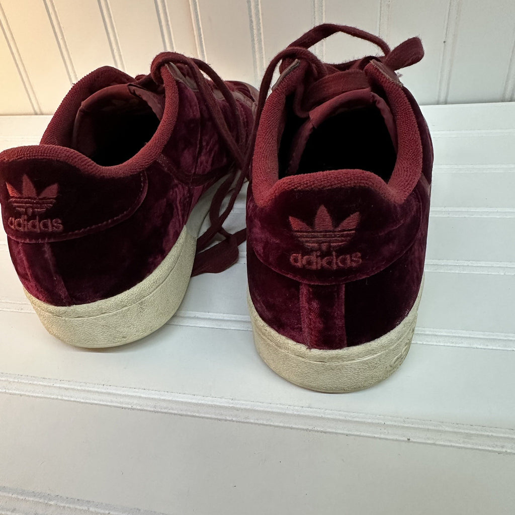 Adidas Continental 80 Shoes Men's Size 8 Velvet Burgundy 2019