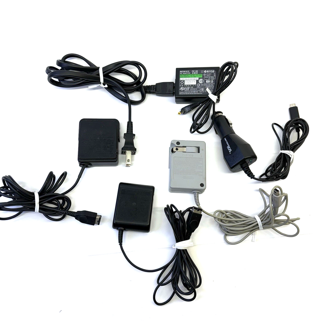 Lot 5 OEM Handheld Console Chargers DS Lite PSP WAP-002 Nintendo Untested