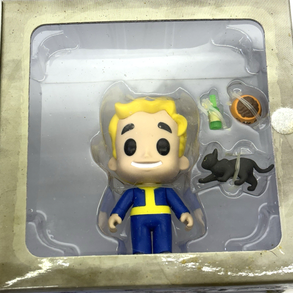 Funko Fallout Lot 2 Vault Boy Luck & Dorbz Adamantium Skeleton #263