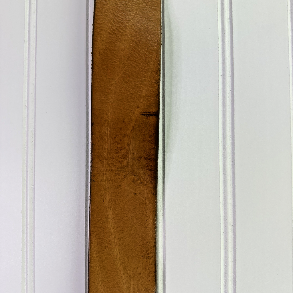 Rare Vintage Banana Republic Leather Hook Grommet Belt L Unisex - Made in Italy