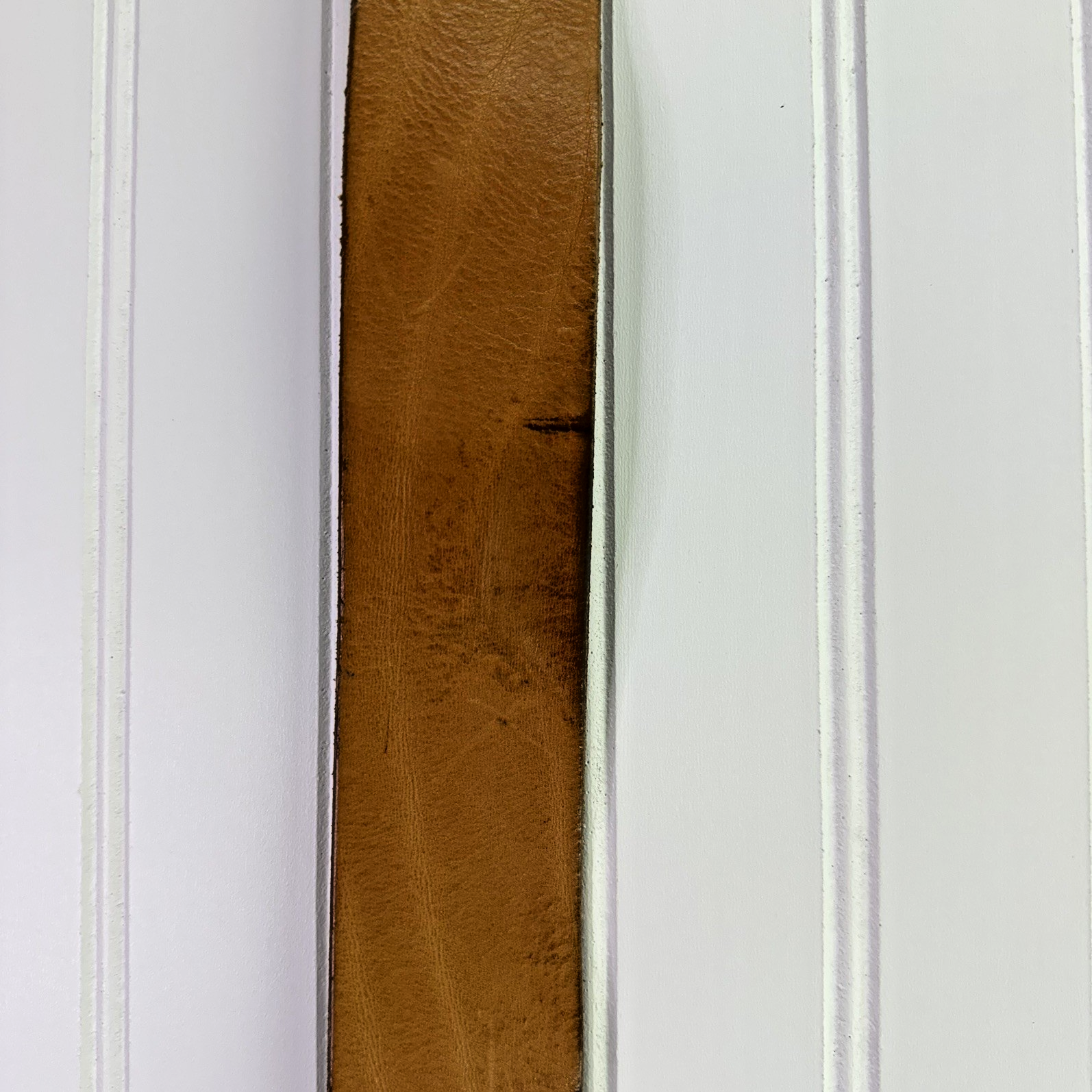 Rare Vintage Banana Republic Leather Hook Grommet Belt L Unisex - Made in Italy