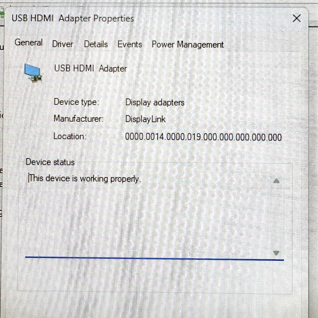 GIQ D3501-GIQ Usb 3.0 To Hdmi Adapter 1080p Tested Working