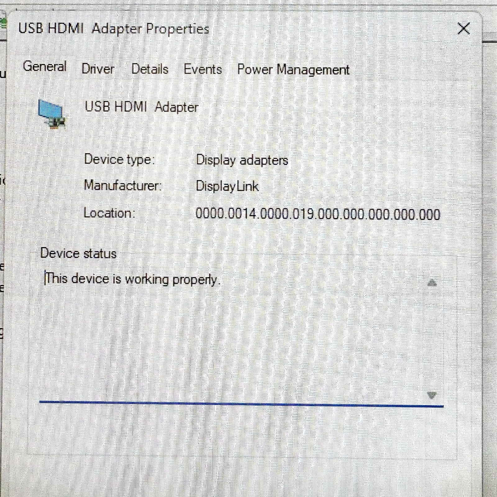 GIQ D3501-GIQ Usb 3.0 To Hdmi Adapter 1080p Tested Working