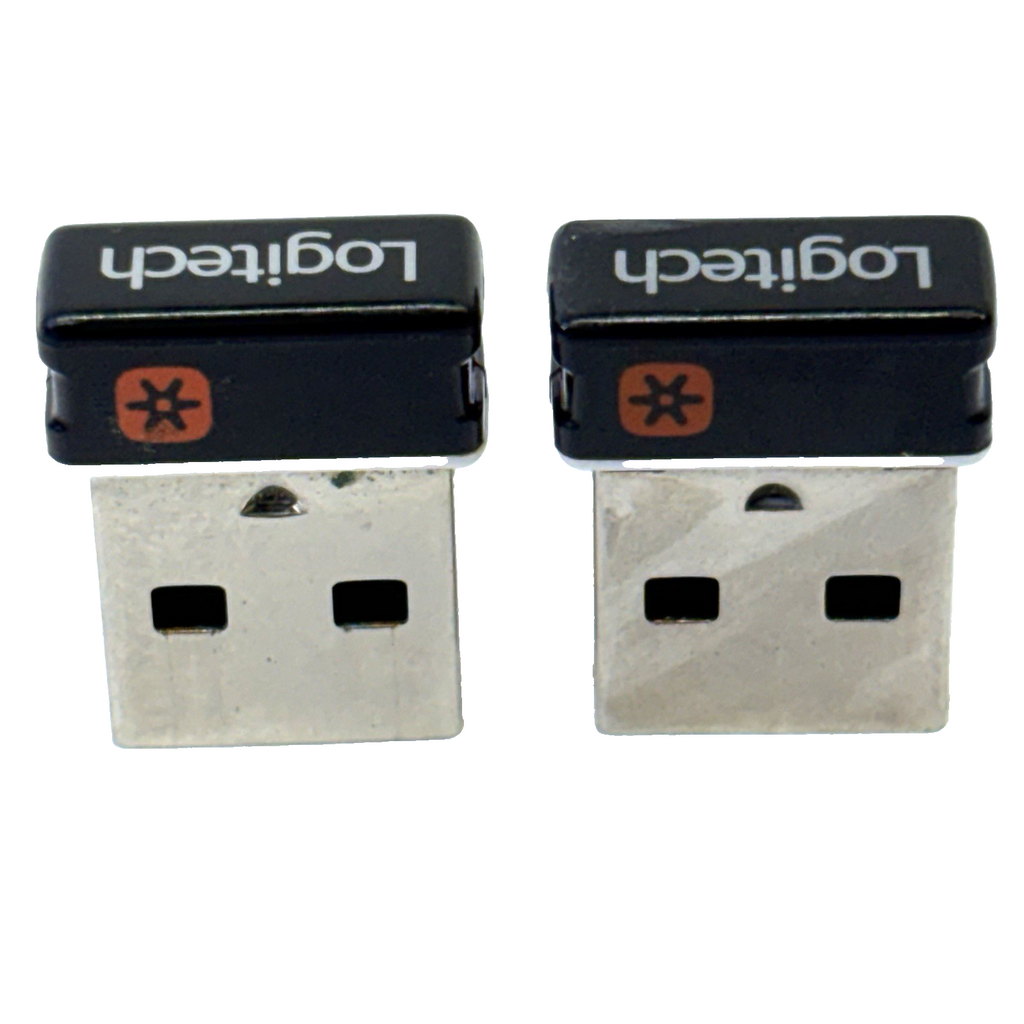 Pack of 2 Logitech Unifying Receiver Dongles Keyboard Mouse