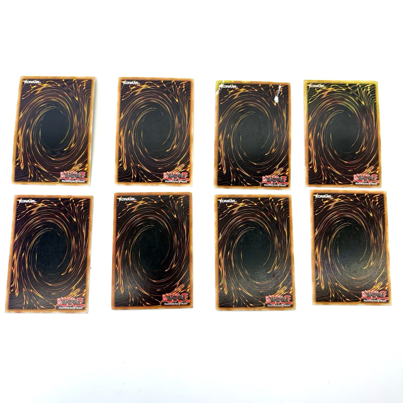 Lot Of  8 Yu-Gi-Oh Cards Golem Dragon , Winged Dragon ,Masked Dragon , Red-Eyes