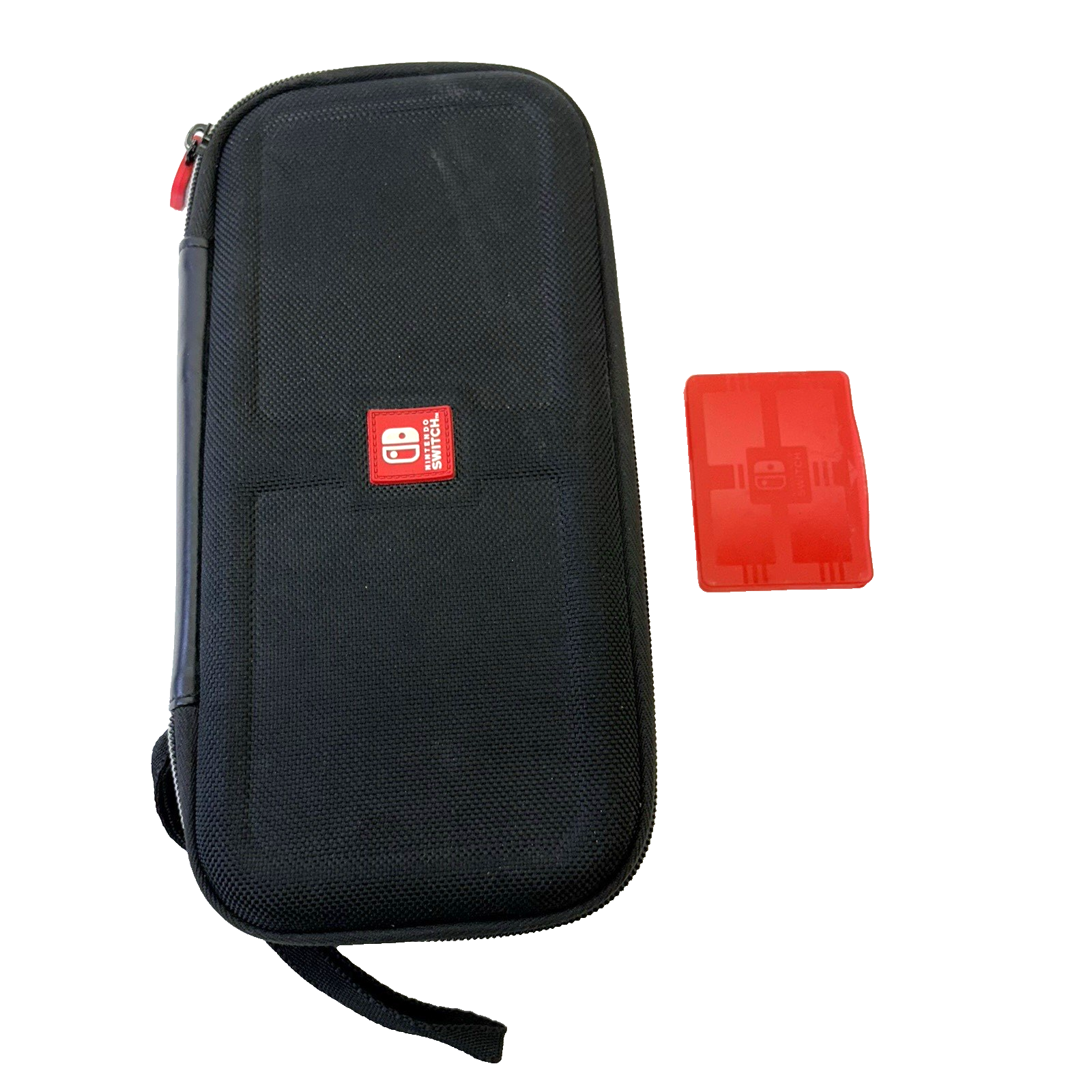 Nintendo Switch Charger + Case Black +Joy-Con Wrist Strap + Game Holder