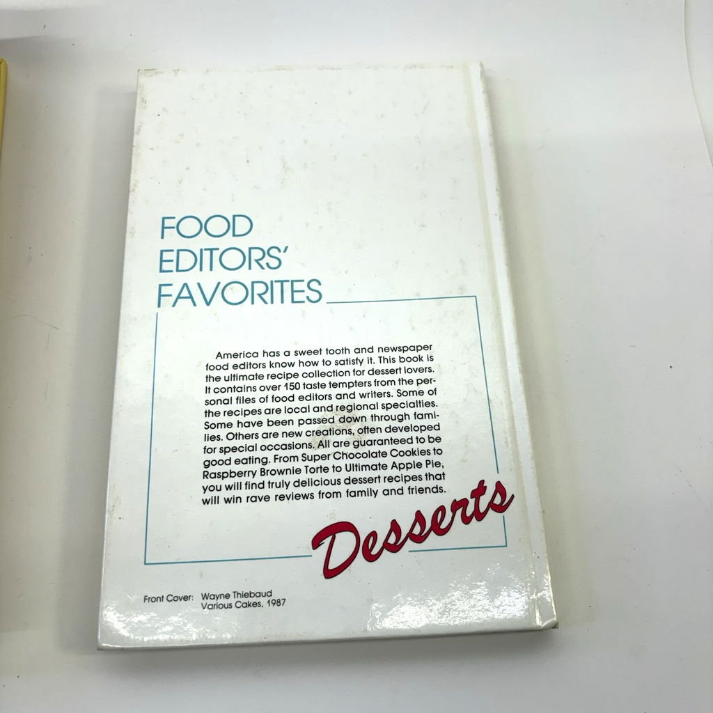 Vintage Cookbook Lot of 3 American Cooking Desserts FED Tradition HC