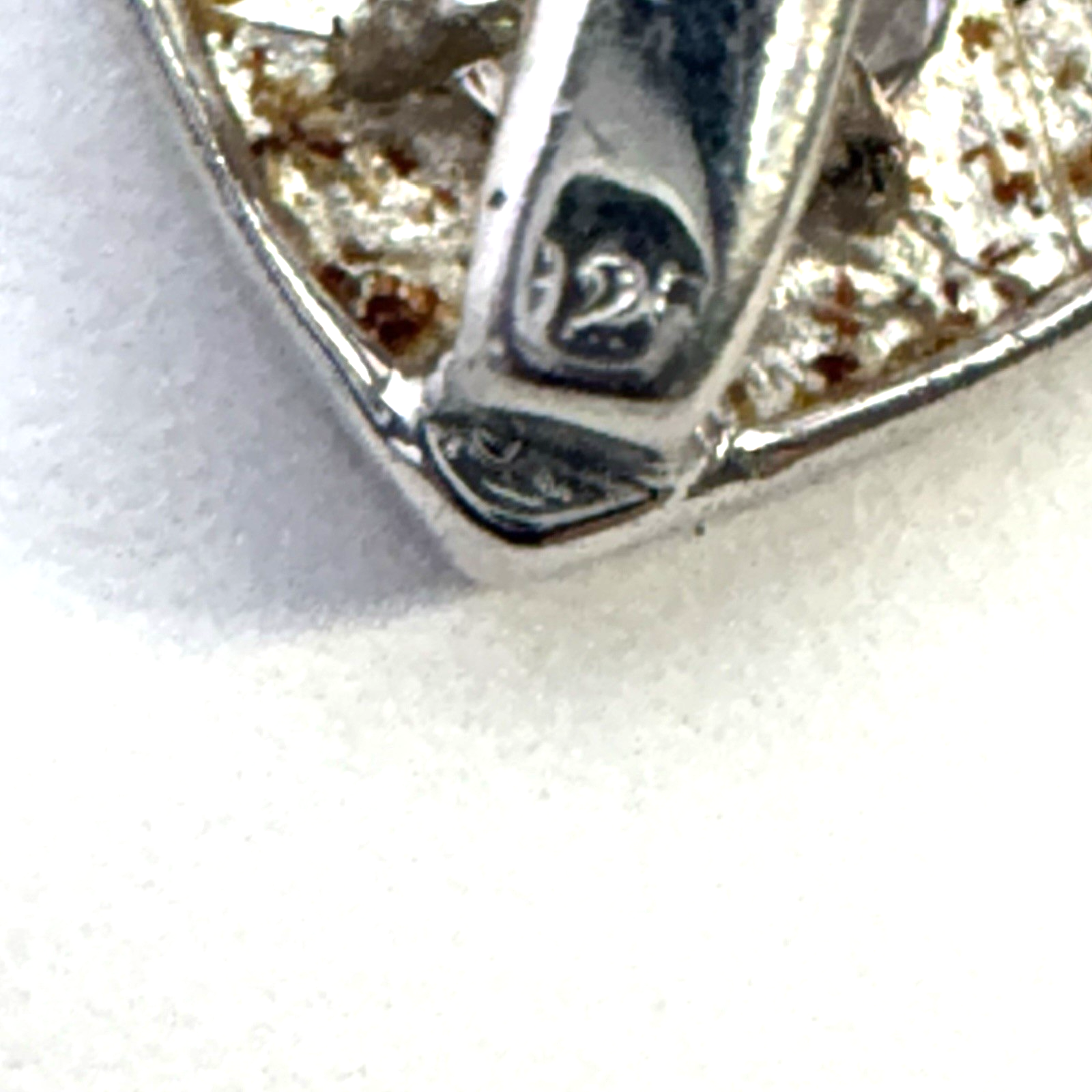 925 Sterling Silver Charm Pendant Lot Heart Blue CZ Girl Figure 3pc 7.36g Vintag