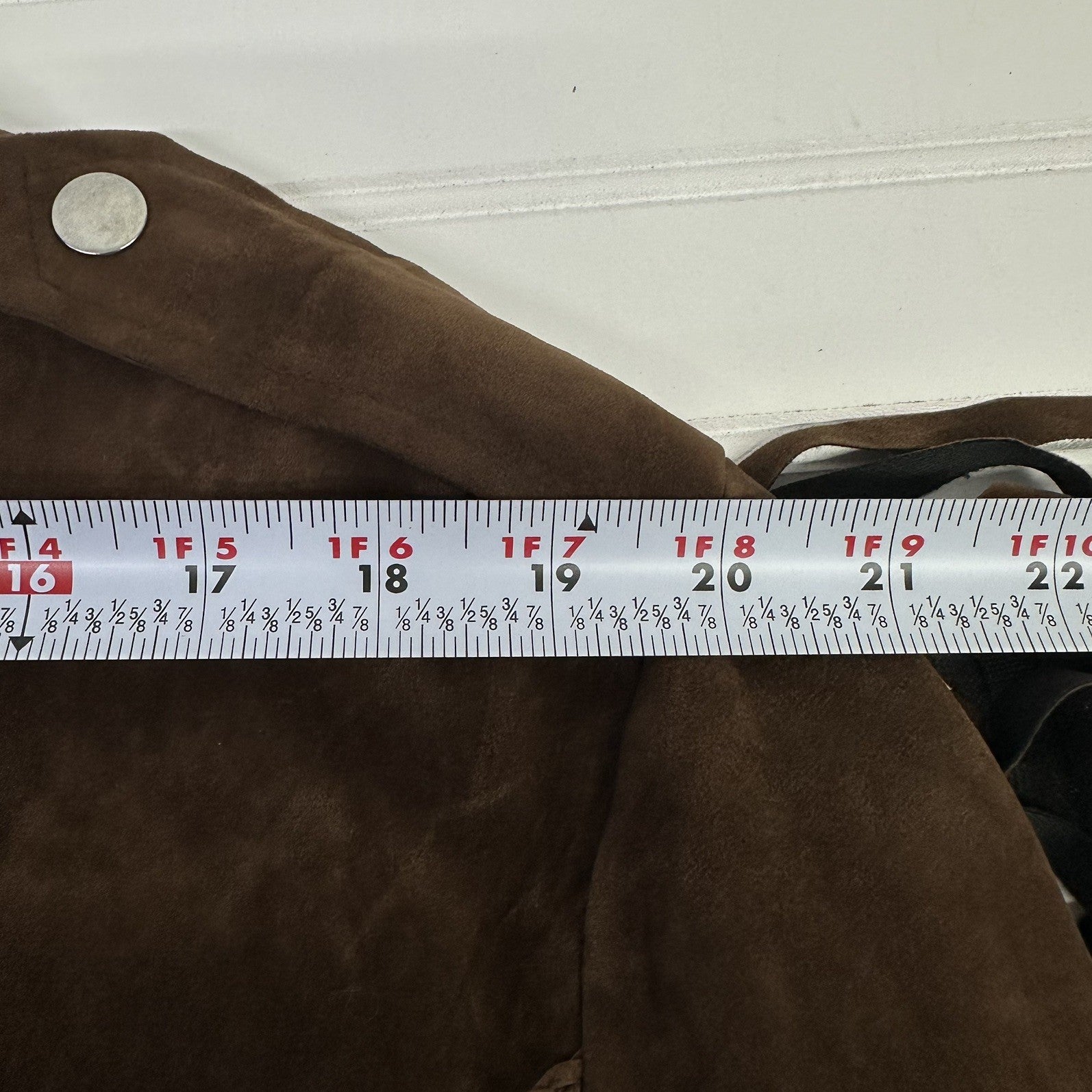 Modern Hero Fringe Western Jacket Brown Faux SuedeSize Adult Std M Cowboy Rodeo 