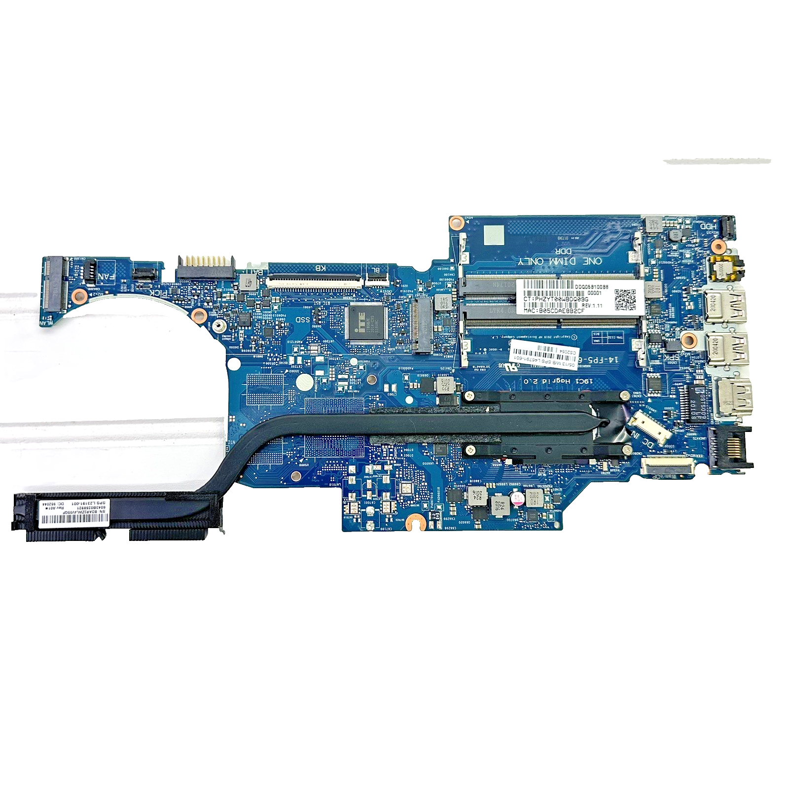 L46791-601 For HP Laptop 14-cm 14Z-CM100 14Q-CY motherboard w Ryzen3 3200 CPU
