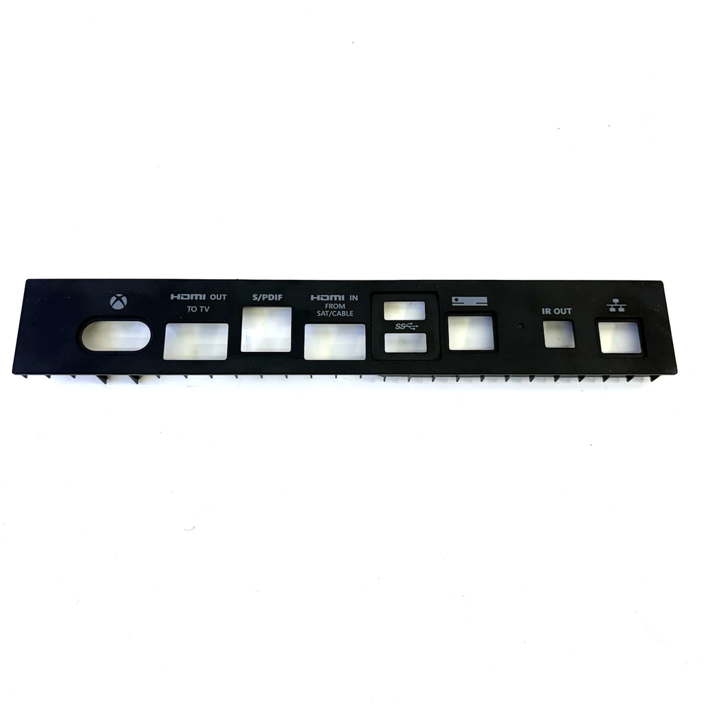 Microsoft Xbox ONE 1540 Rear Back Black Bezel Port Cover Housing Shell X868936