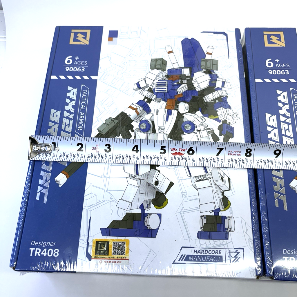 Lot of 2 Tactical Armor RX126M Brinoac Robot Building Blocks 90063 New Hardcore