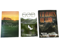 Lot 3 Christian Books The All-Sufficient God Where Is God Chariots of God