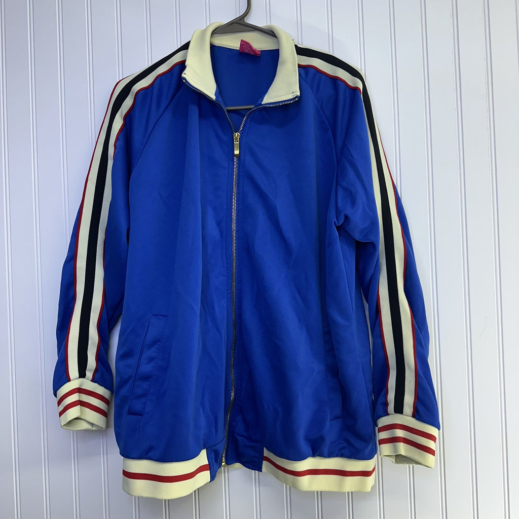 Victorious Unisex Side Stripe Track Suit  Jacket &  Pants 3XL Color Royal Blue