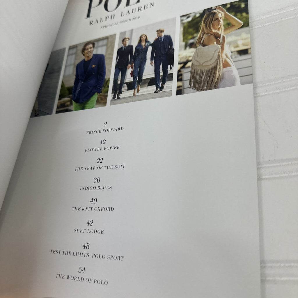 POLO Ralph Lauren Mens Women's Spring Summer Catalog 2016 w Price list - READ