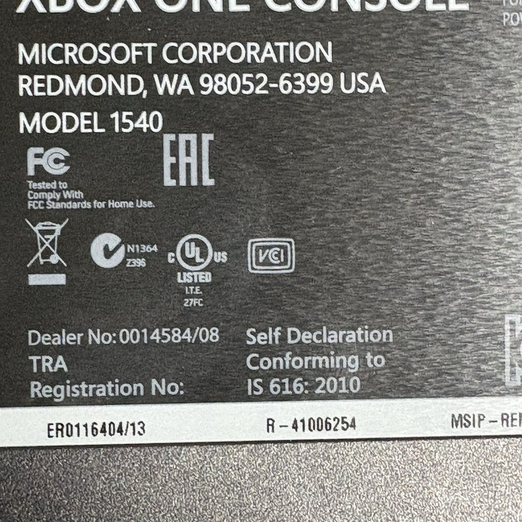 Microsoft Xbox One 1540 Motherboard X940636-001 w/ Fan Heatsink Parts