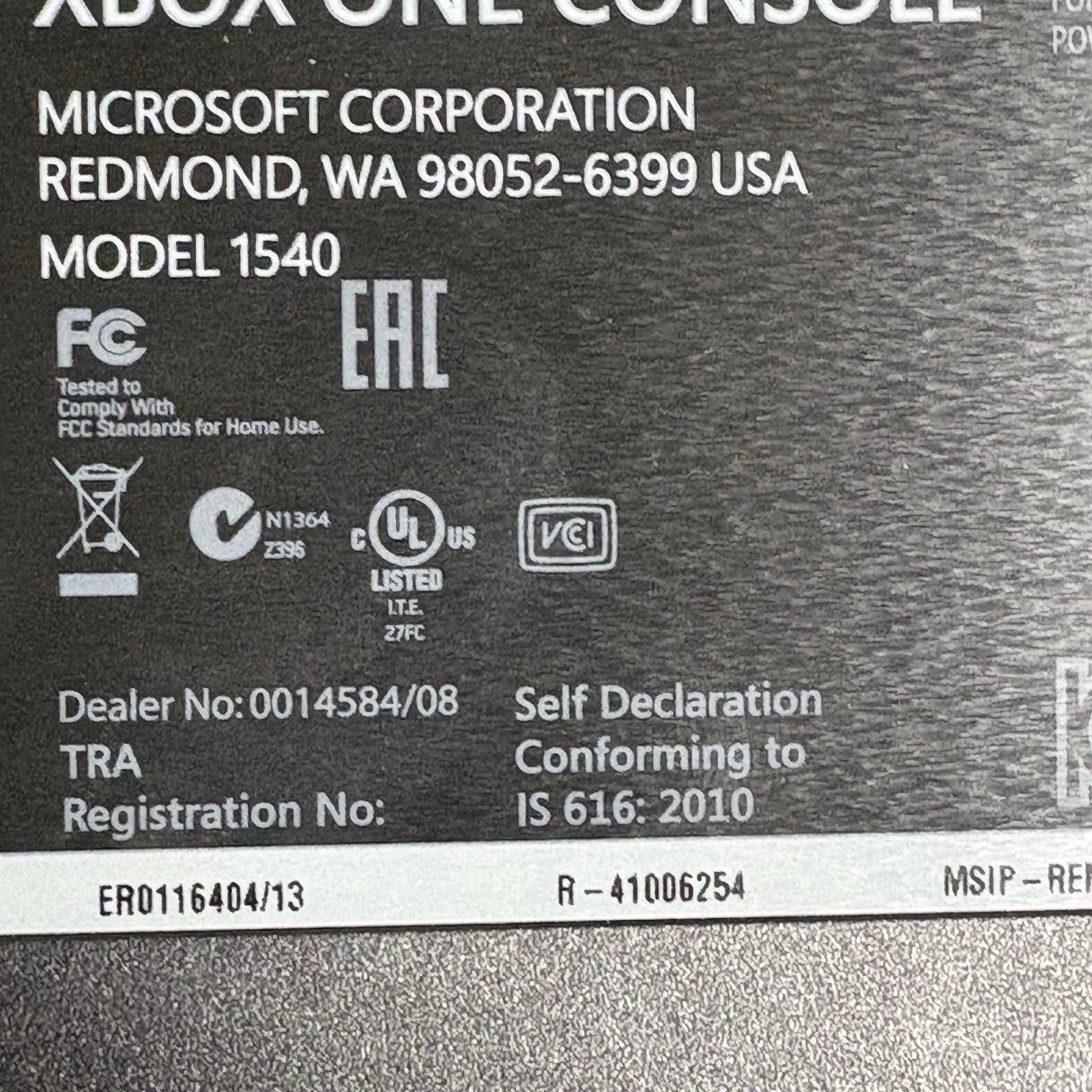 Microsoft Xbox One 1540 Motherboard X940636-001 w/ Fan Heatsink Parts