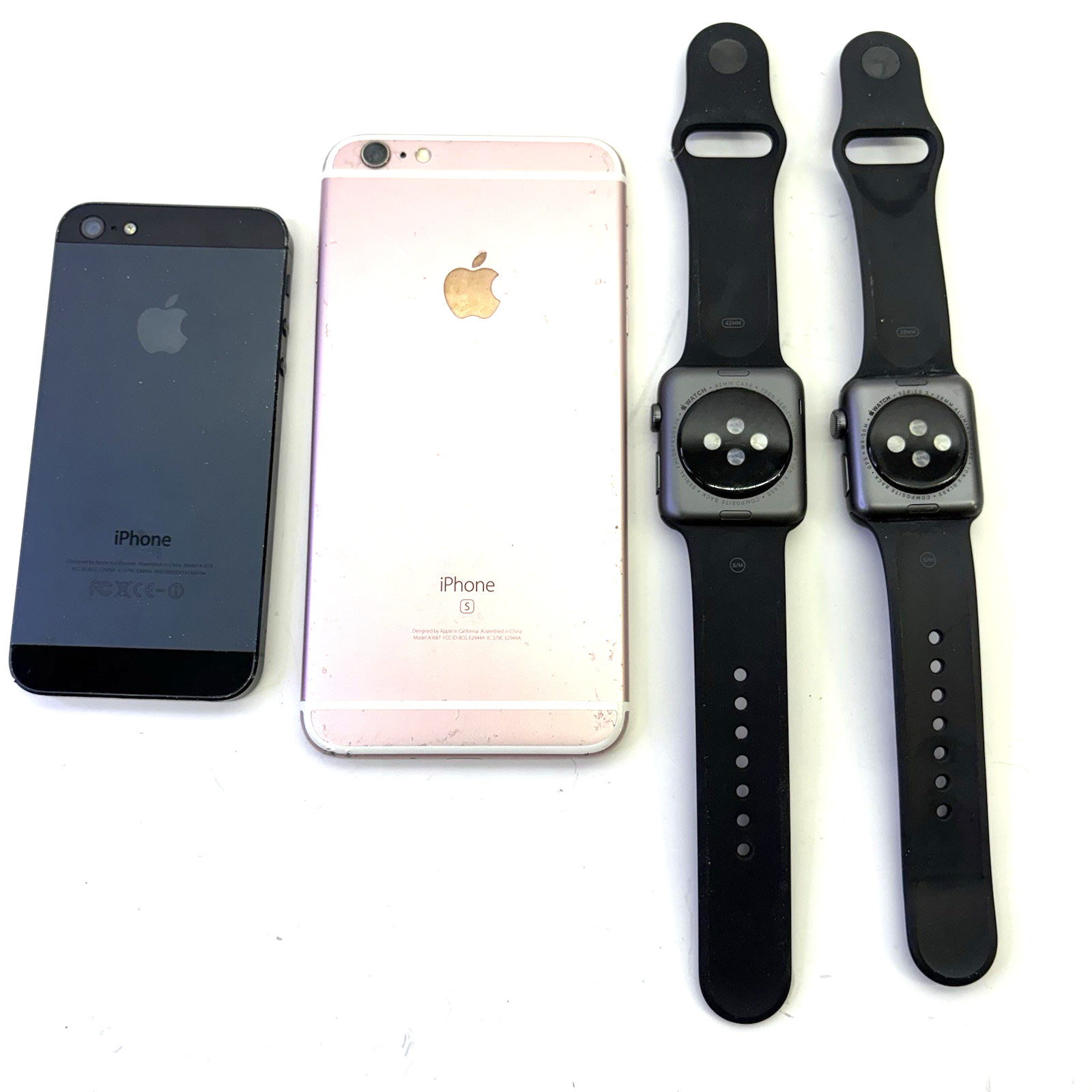 Apple Watch Series 3 38mm + Series 1 42mm & iPhone 
