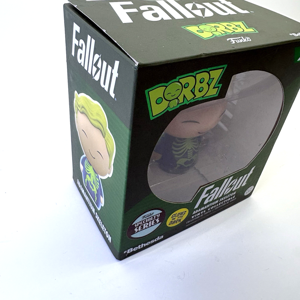 Funko Fallout Lot 2 Vault Boy Luck & Dorbz Adamantium Skeleton #263