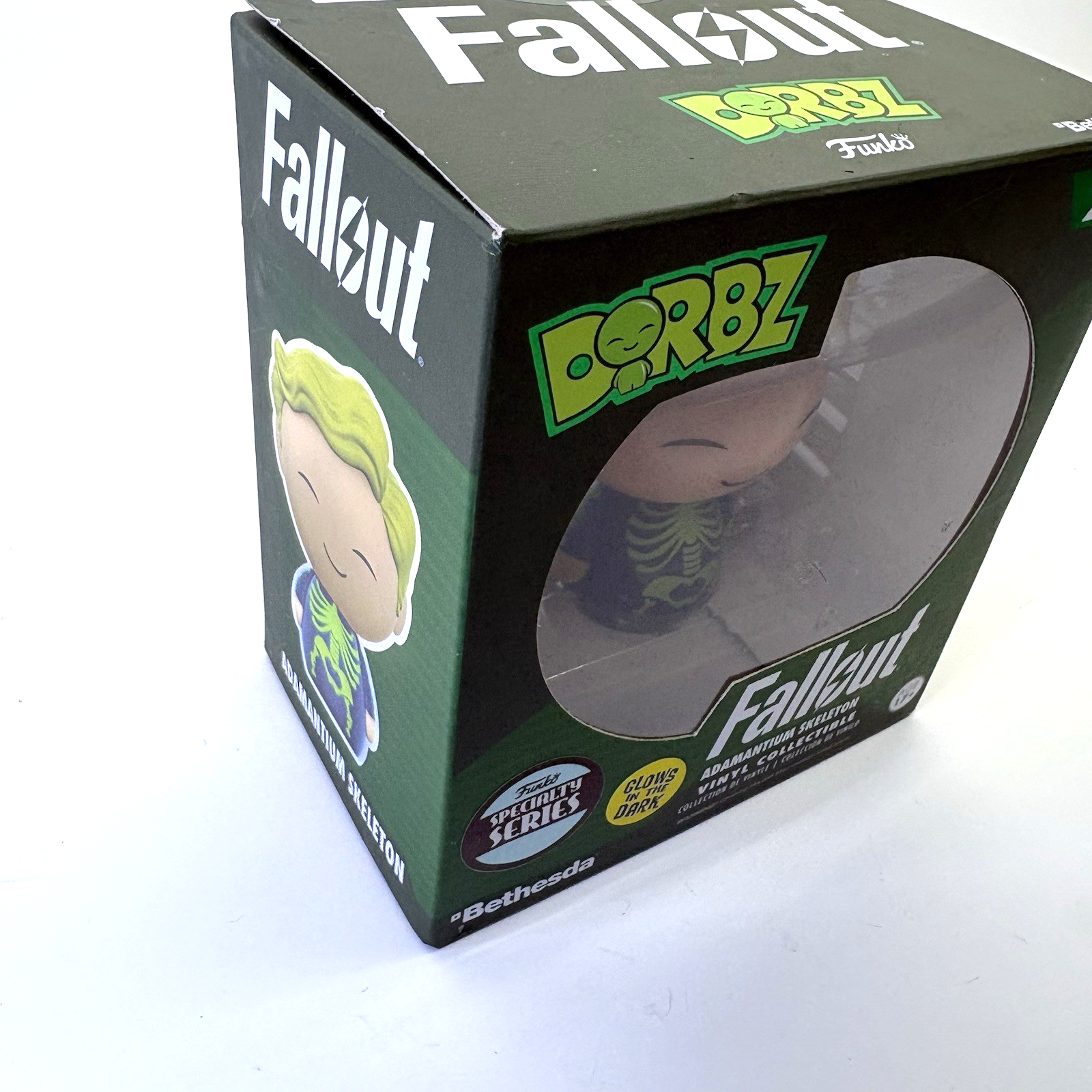 Funko Fallout Lot 2 Vault Boy Luck & Dorbz Adamantium Skeleton #263