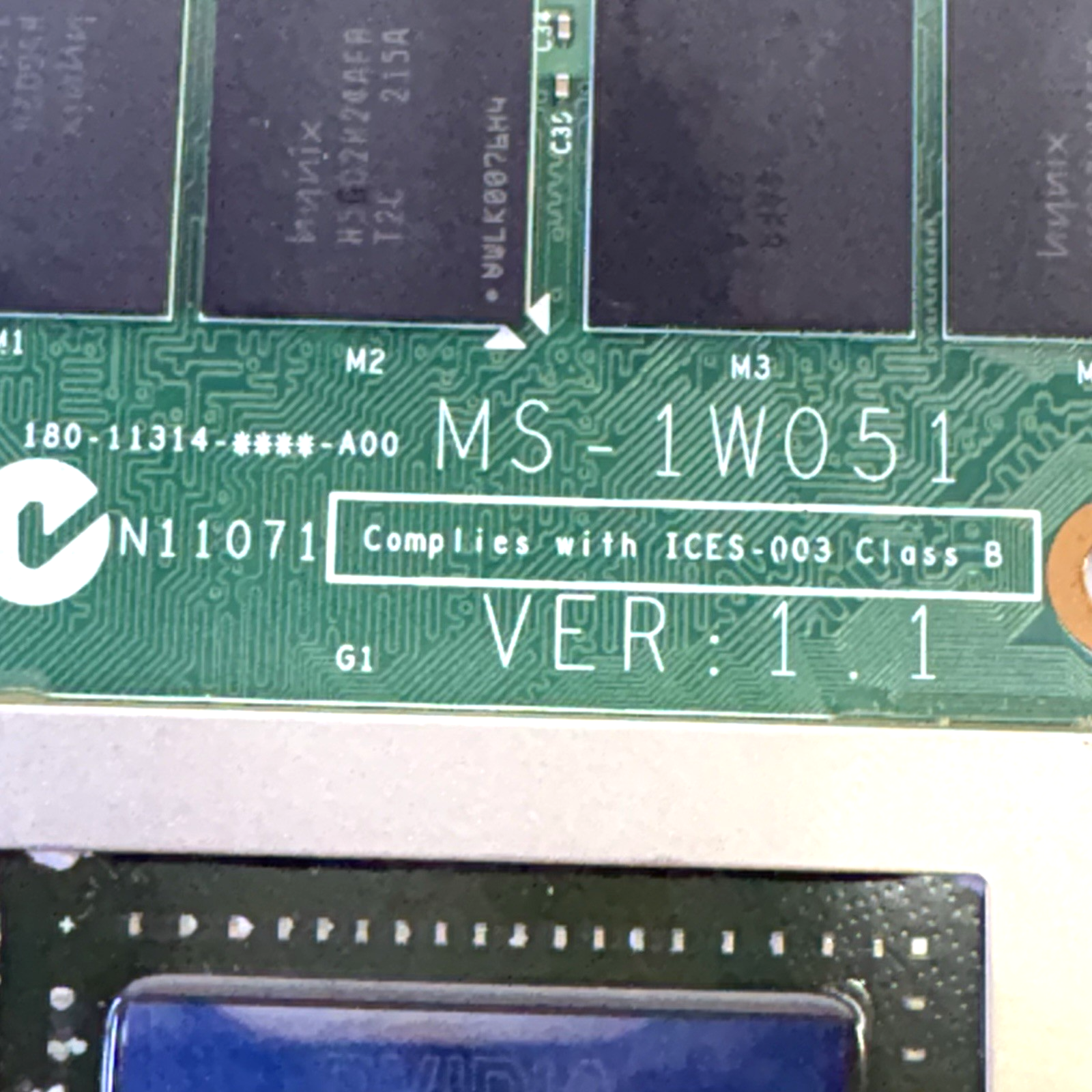 MSI GT60 GT70 N13E-GS1-LP-A1 GTX 670M 1.5GB GDDR5 Video Card MS-1W051 FOR PARTS