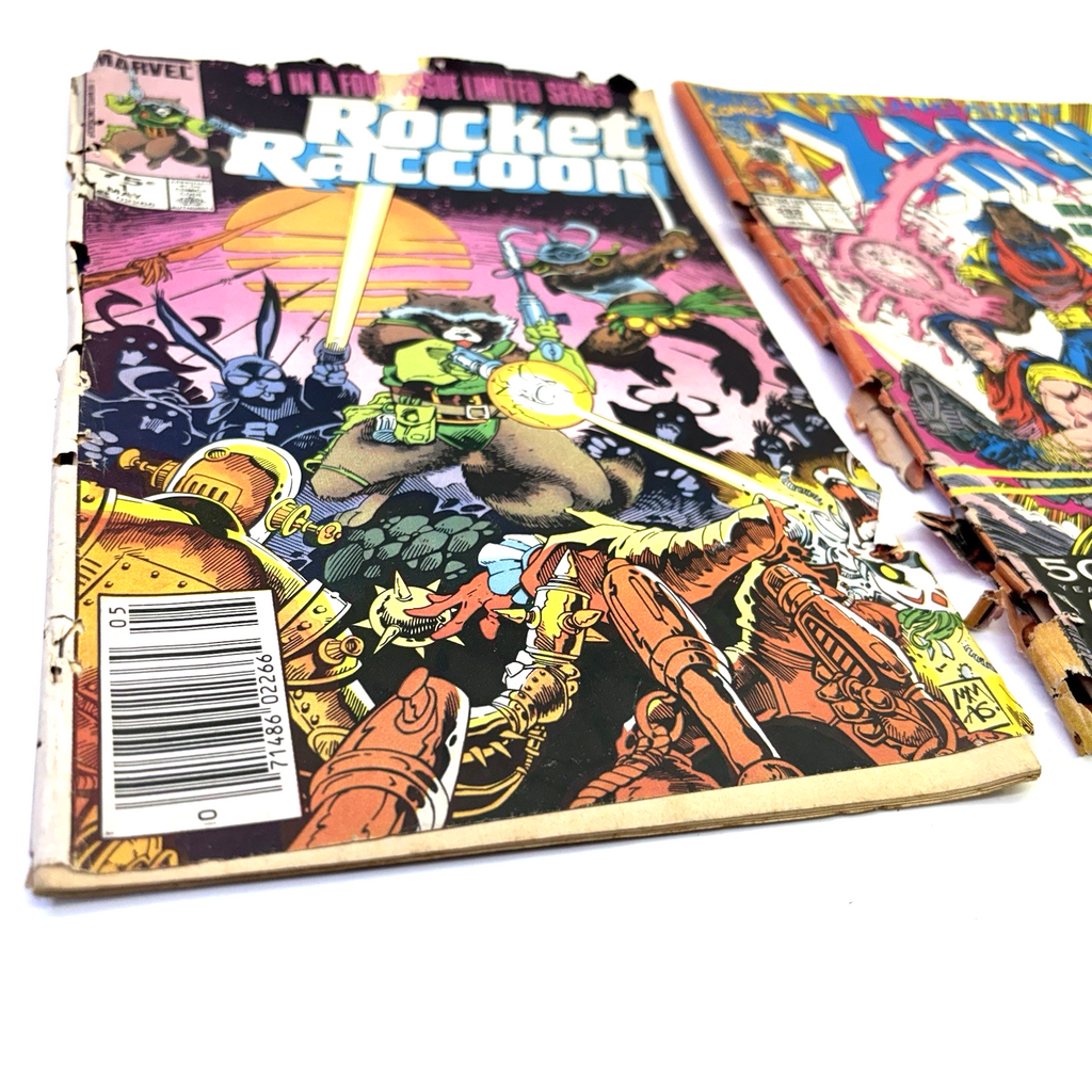 Marvel Comics Lot of 3 Rocket Raccoon X-Men Giant-Size Dracula Reader Copies