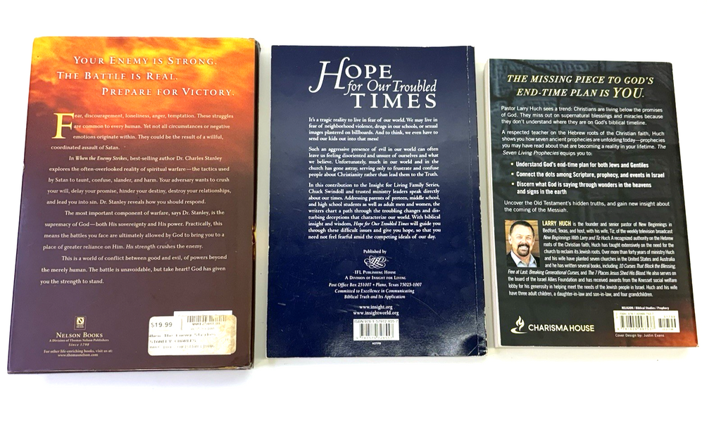 When the Enemy Strikes, Seven Living Prophecies ,Hope for Our Troubled Times +