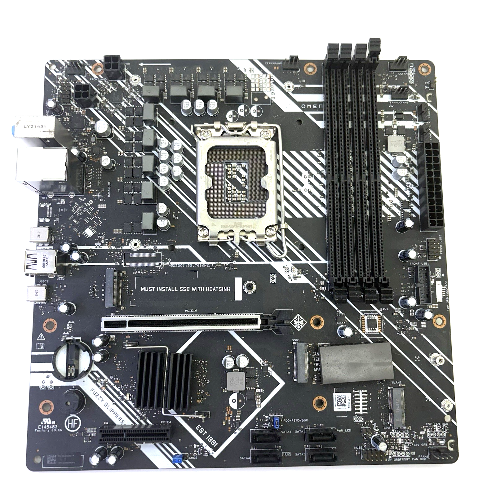 HP OMEN Intel LGA1200 DDR4 ATX Gaming Motherboard Parts/Repair AS-IS