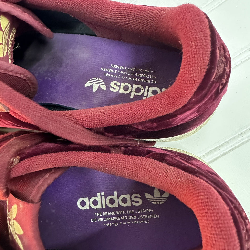 Adidas Continental 80 Shoes Men's Size 8 Velvet Burgundy 2019