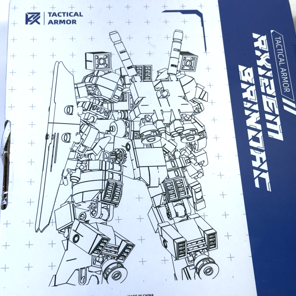 Lot of 2 Tactical Armor RX126M Brinoac Robot Building Blocks 90063 New Hardcore