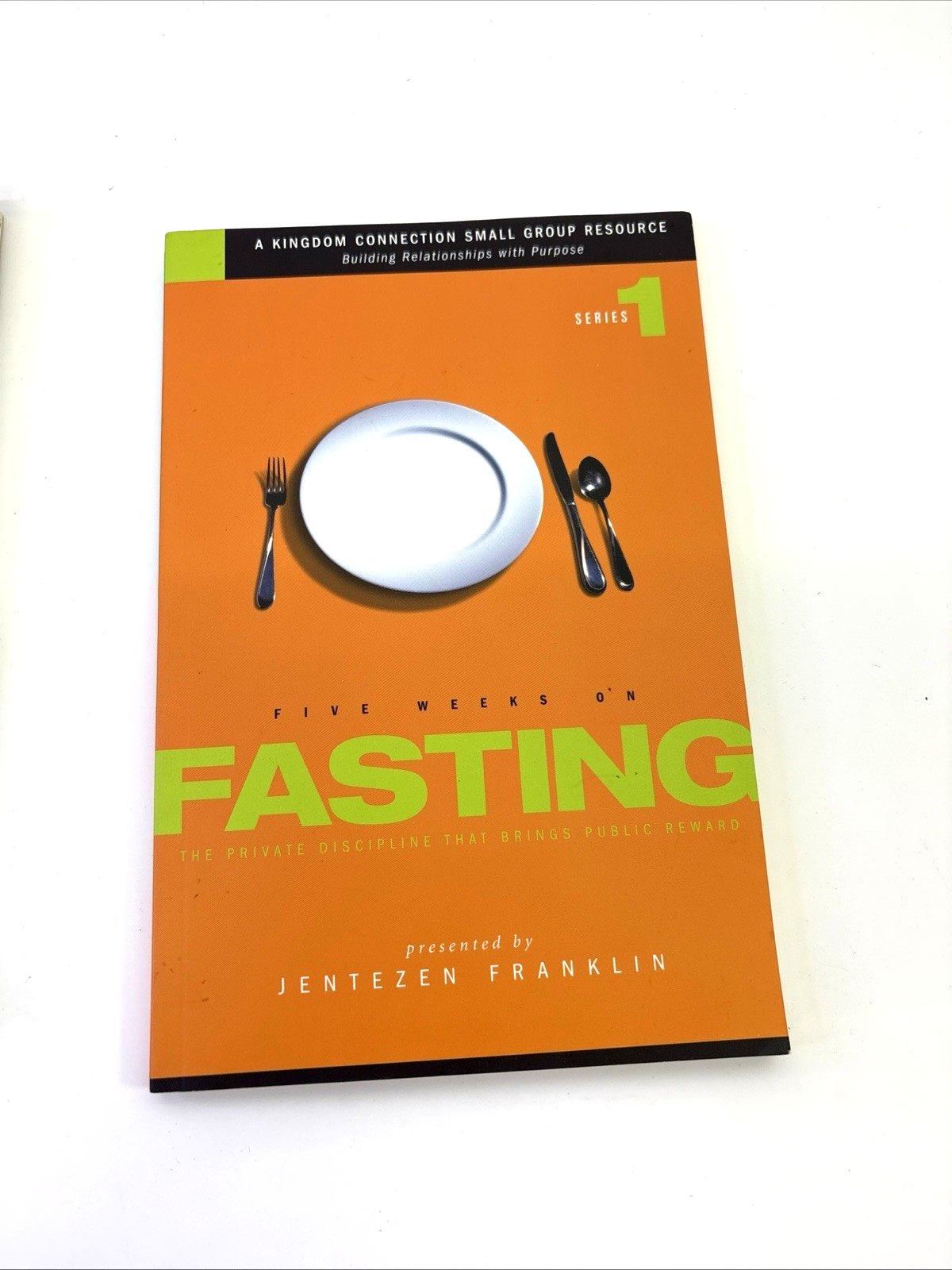 Cindy Trimm 40 Day Soul Fast & Jentezen Franklin Fasting Book Lot 2PC