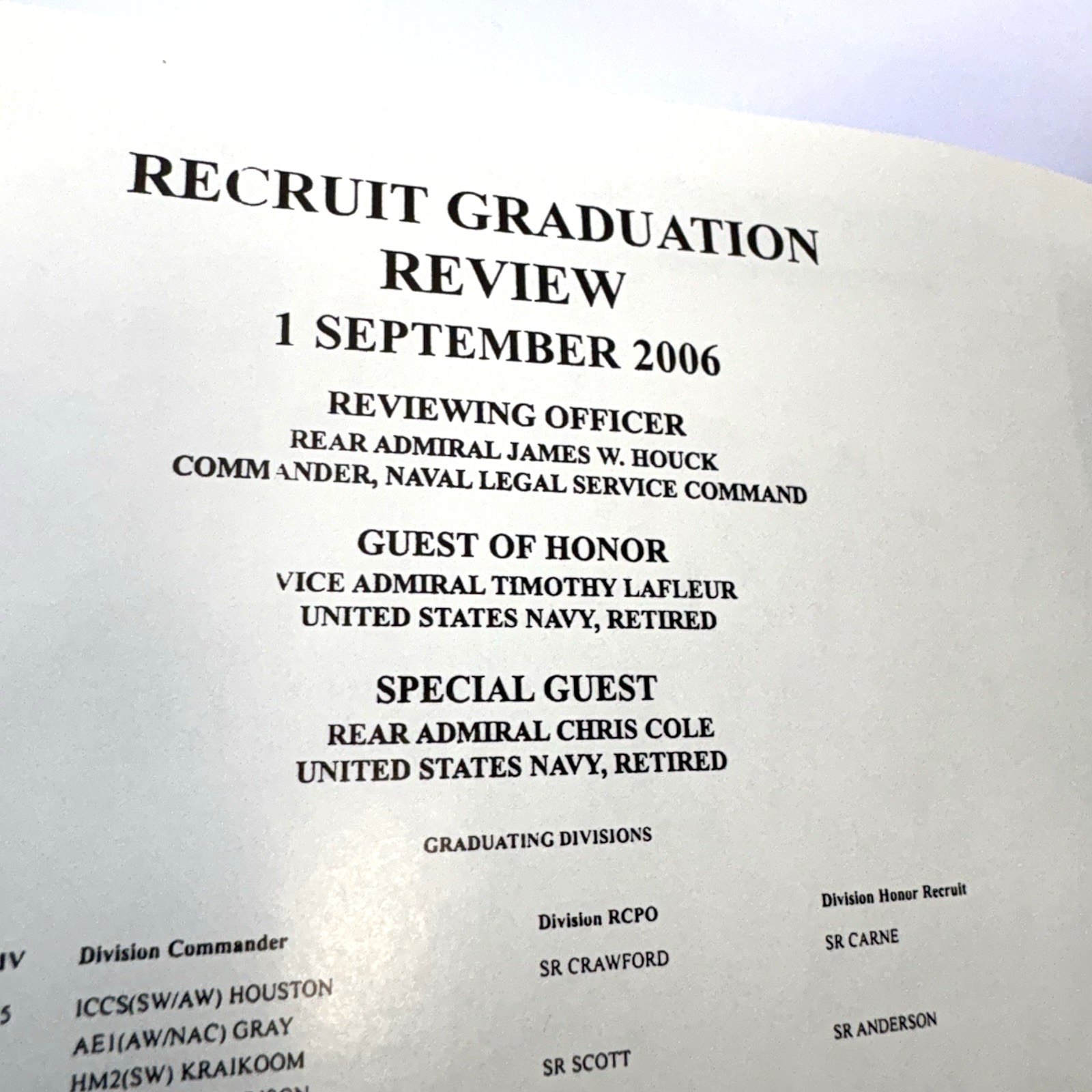 2006 Keel USN Training Center Yearbook Divi 06-283/284 Great Lakes IL Navy B.CMP