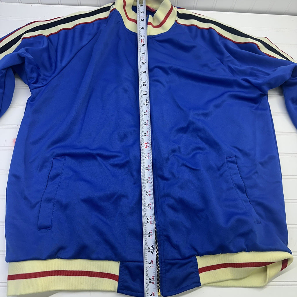Victorious Unisex Side Stripe Track Suit  Jacket &  Pants 3XL Color Royal Blue
