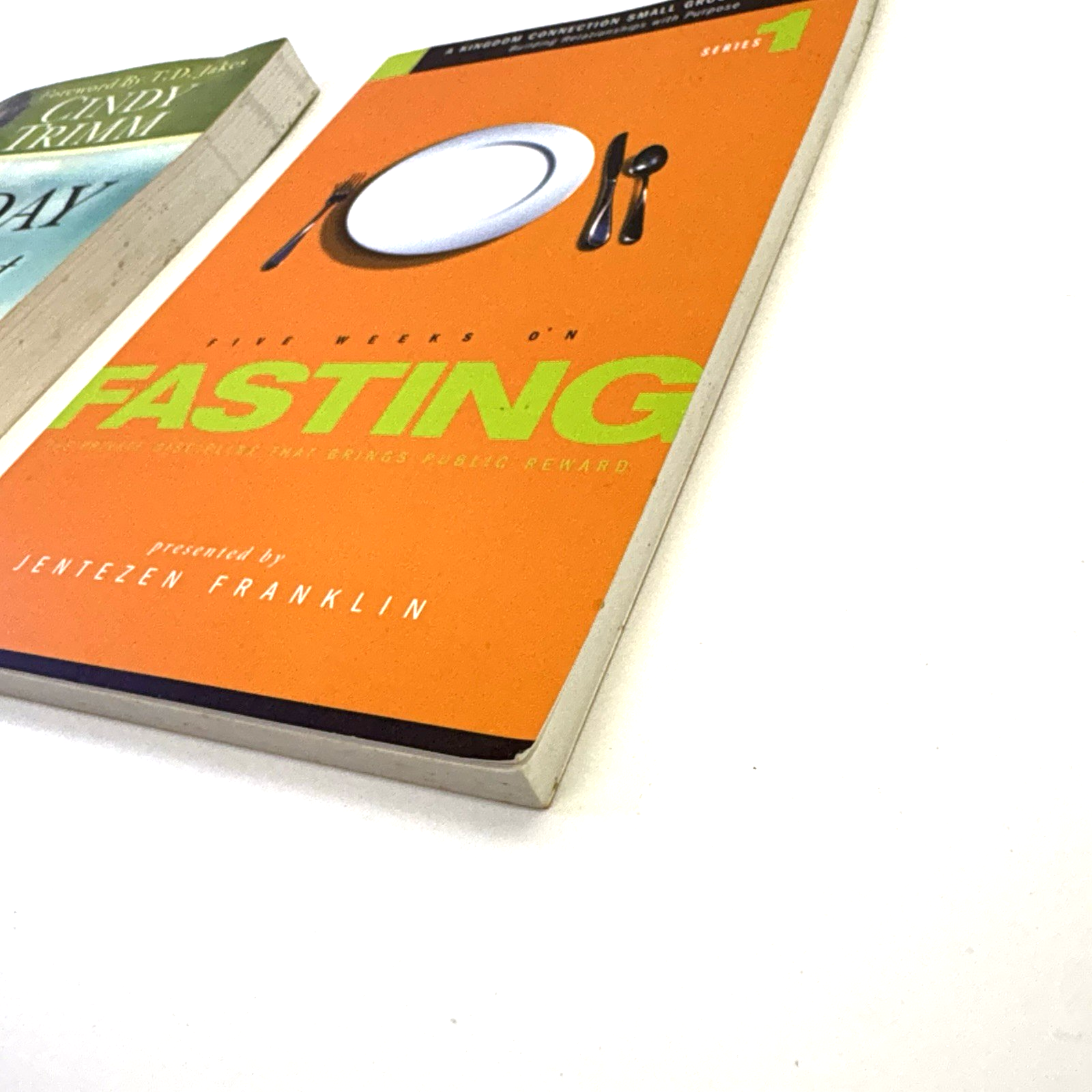 Cindy Trimm 40 Day Soul Fast & Jentezen Franklin Fasting Book Lot 2PC