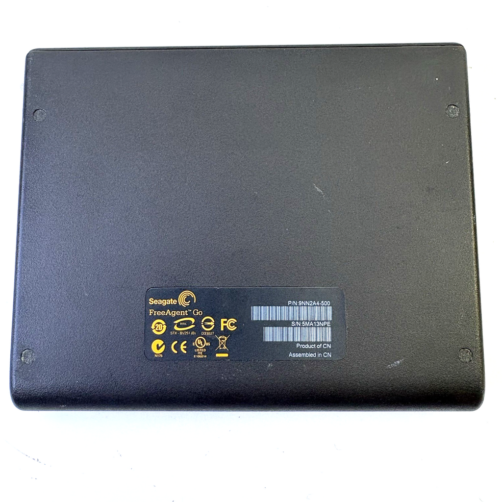 Portable Seagate FreeAgent Go 9NN2A4-500 160GB External Hard Drive 87Hr
