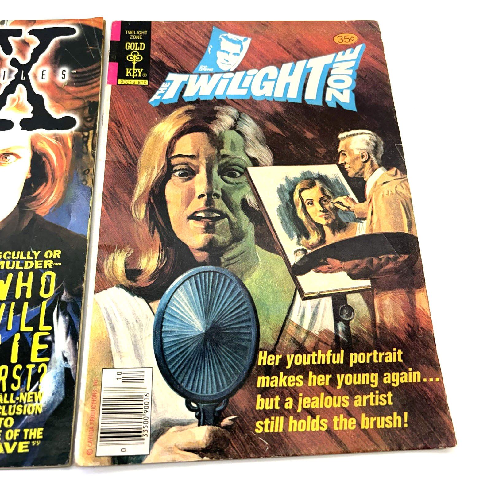 VTG Comic Magazine Lot Classics Illustrated Frankenstein X-Files Twilight Zone