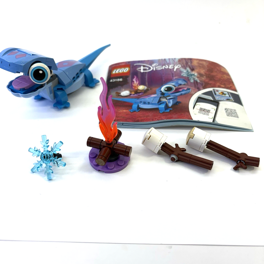 LEGO Disney Frozen 2 43186 Bruni Salamander Retired w/ Instructions No Box
