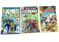 Lot of 3 Vintage Marvel Comic Books X-Men Alpha ,Doctor Strange, Elfquest Fair