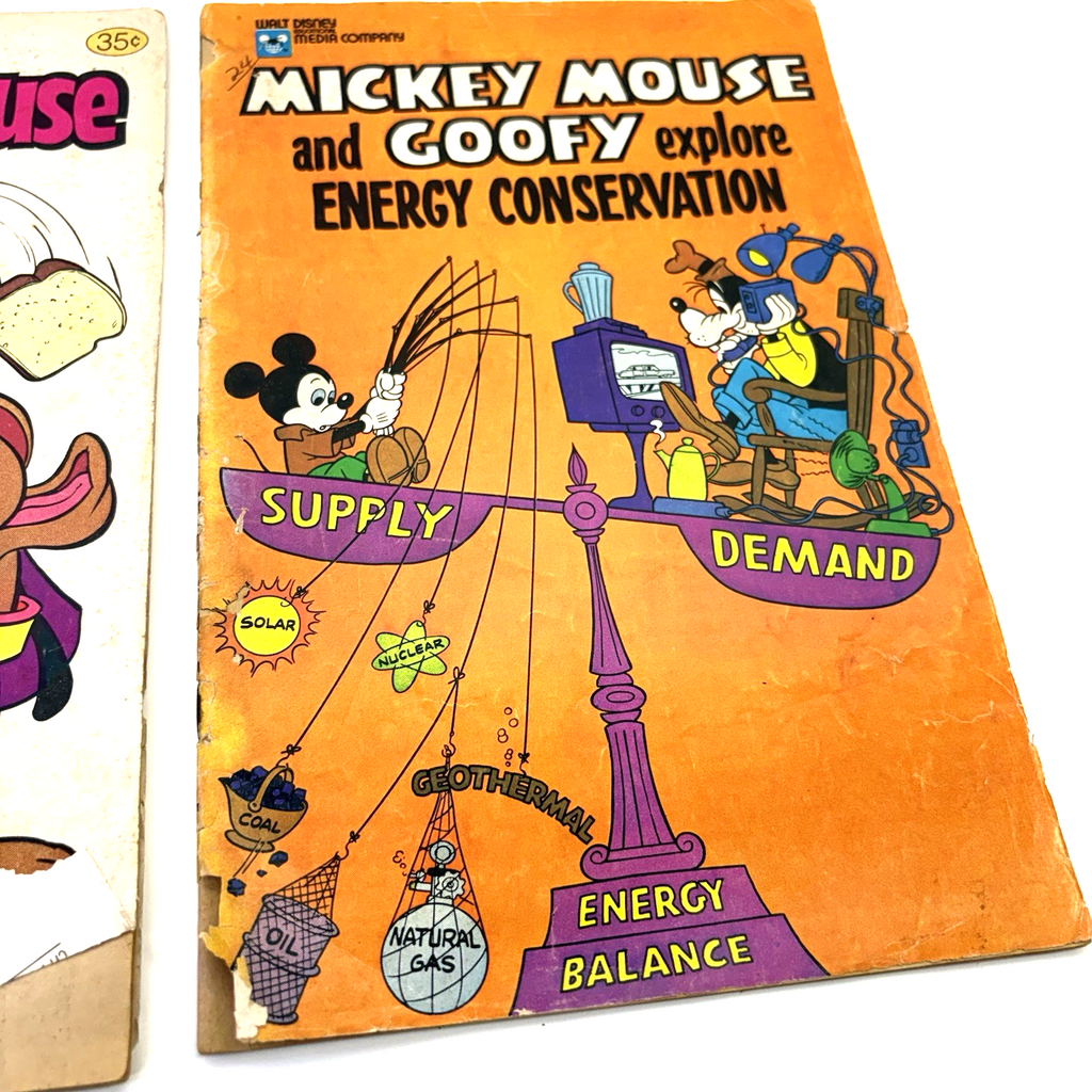 Vintage Disney & Tom and Jerry Comic Book Lot Mickey Mouse Poor Reader Copies