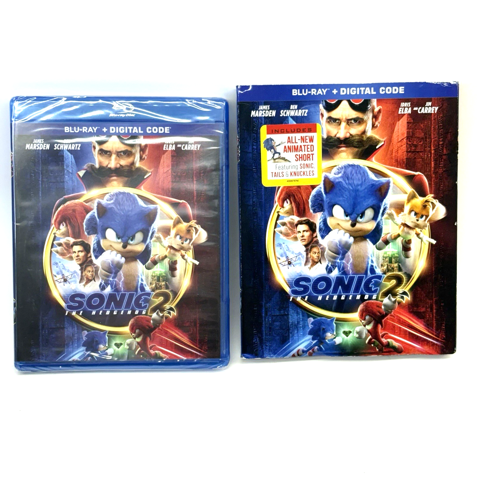 Sonic the Hedgehog 2 (Blu-ray, 2022)