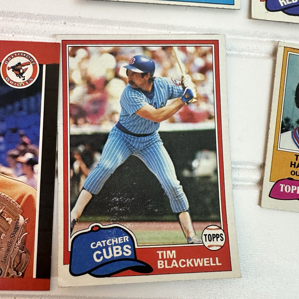 Vintage Baseball Cards Set Topps Donruss