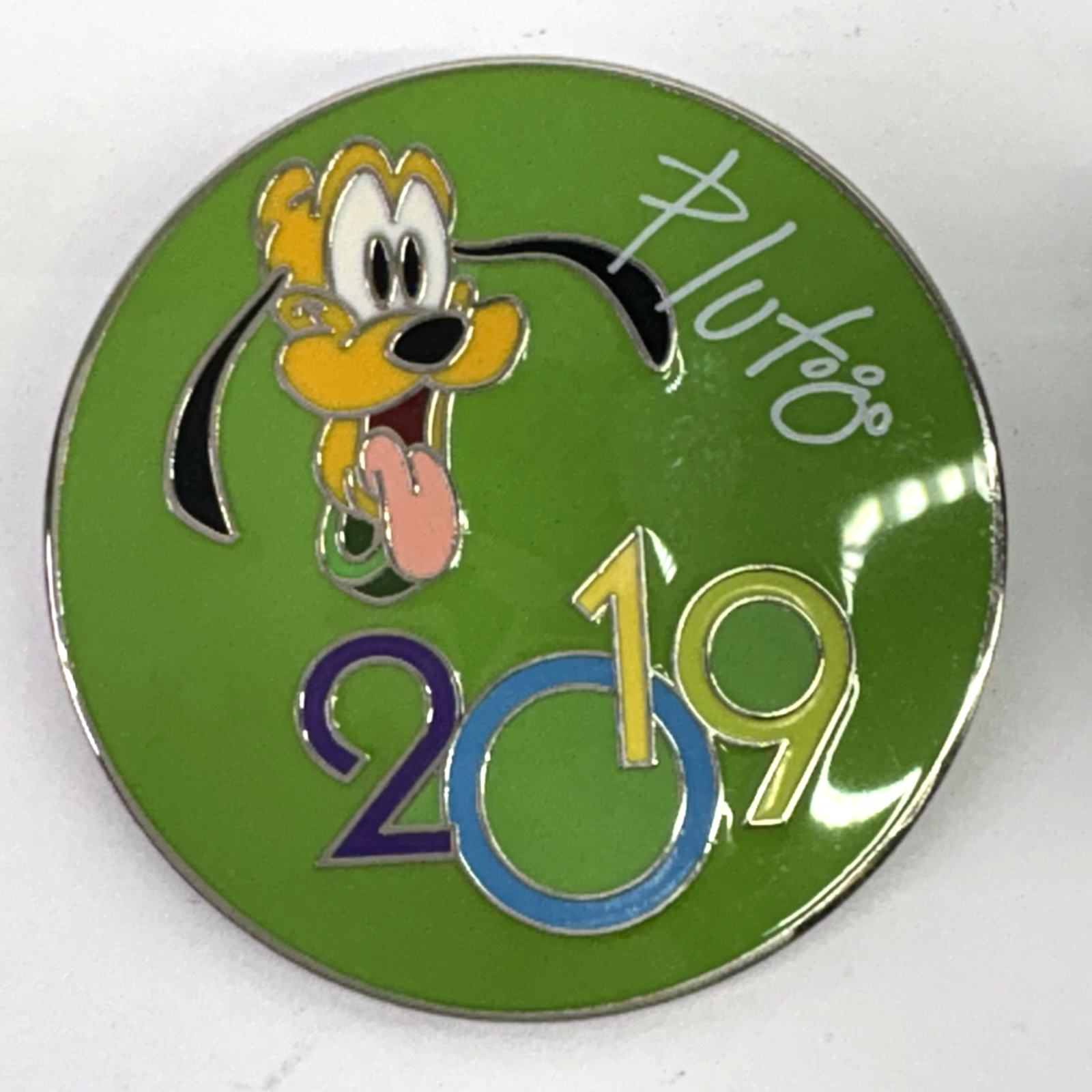 Disney Trading Pin Lot (5) Pluto 2019, Winnie the Pooh, Hidden Mickey