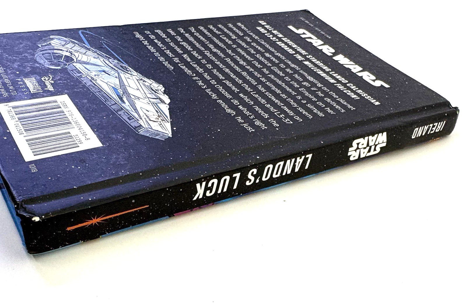 Lucasfilm Star Wars Novel Flight of the Falcon - Lando's Luck NM