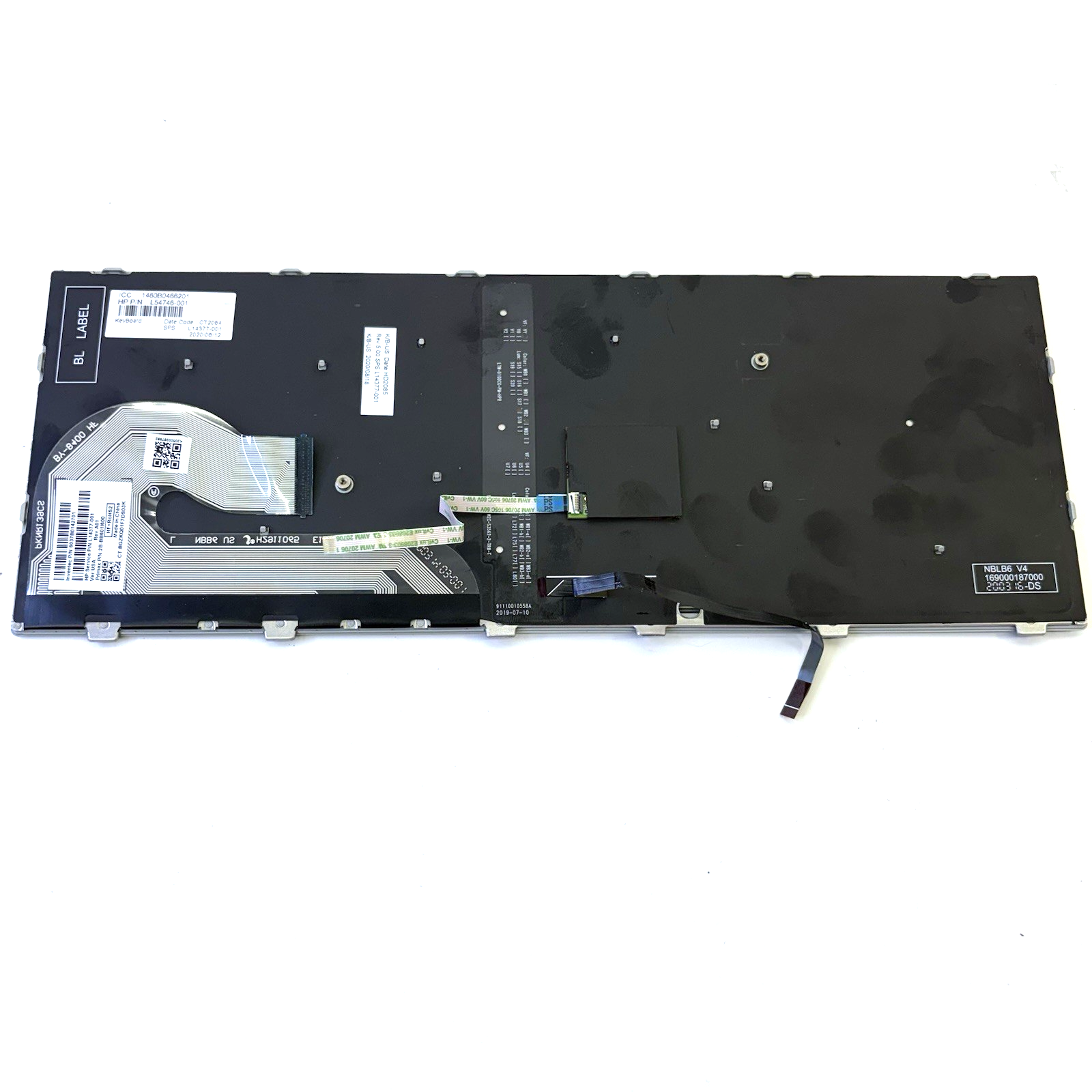 GENUINE HP ELITEBOOK 745 G6 LAPTOP KEYBOARD BACKLIT L11307-001 L14377-001 TESTED