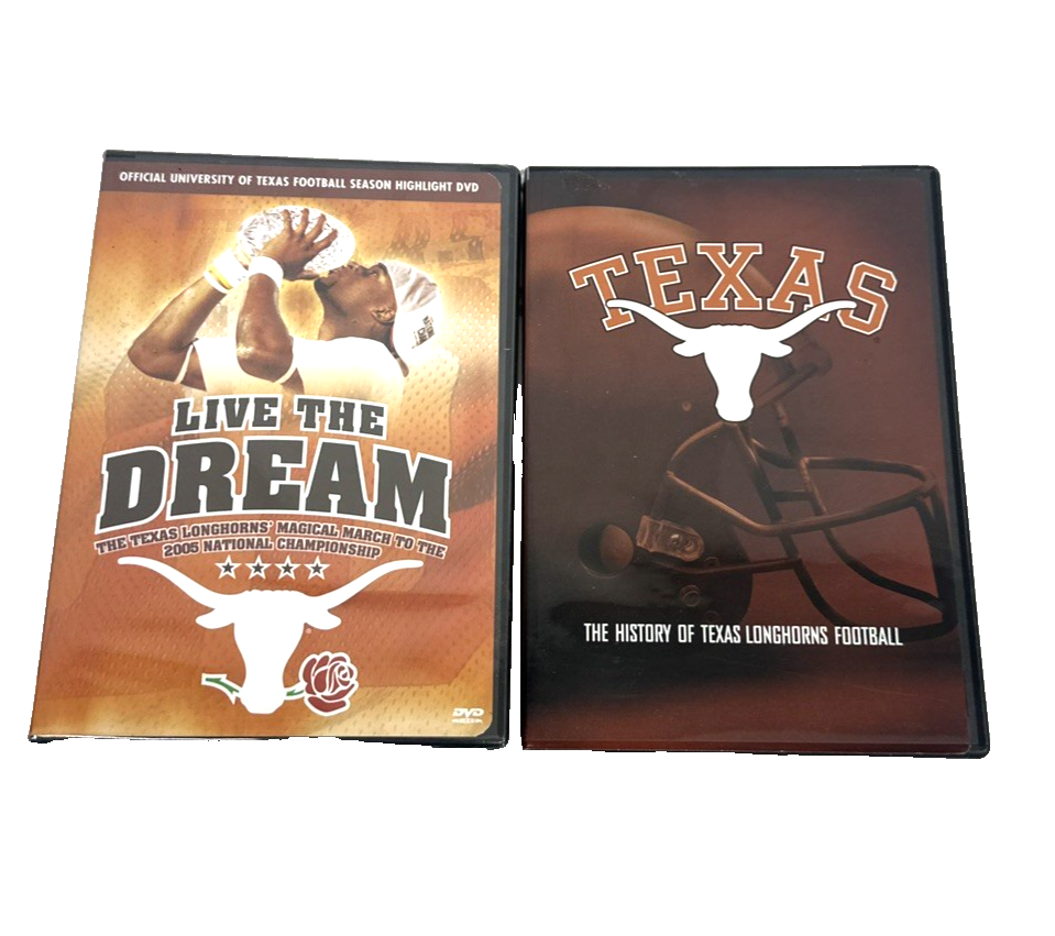 Live the Dream: The Texas Longhorns' Magical dvd-New - History of Texas-Preowned