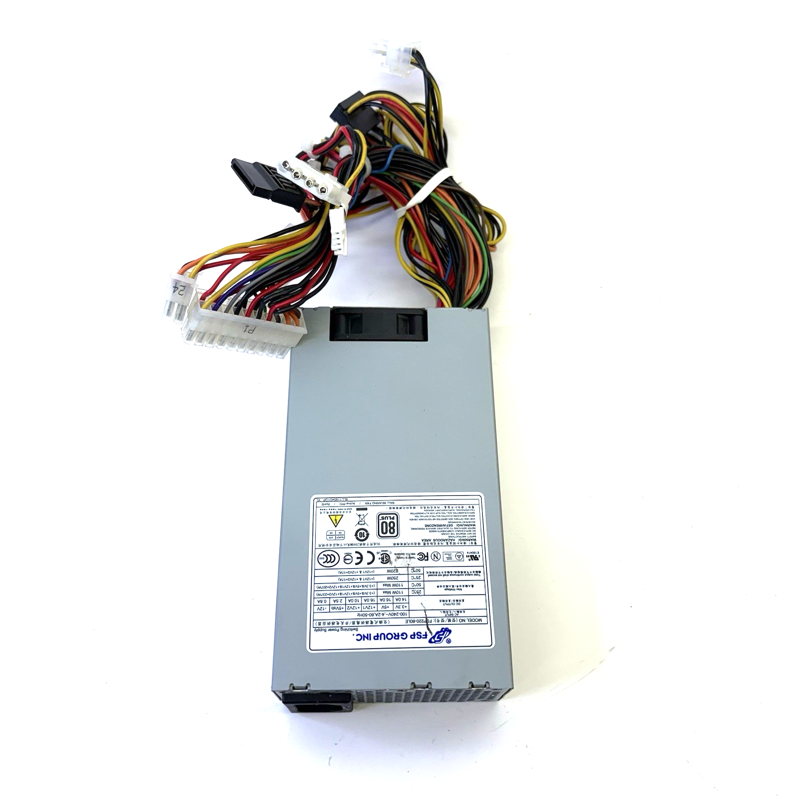 FSP 220-60LE Flex ATX 220W Power Supply PSU 20+4Pin SATA CPU
